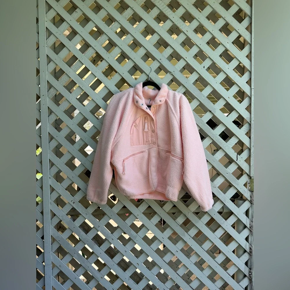 Free People Hit The Slopes Fleece Jacket - Picture 3 of 5